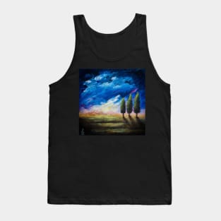 Tuscany cypresses Tank Top